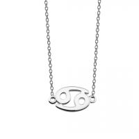 JWLS4U | Zodiac Sign Necklaces Silver 2